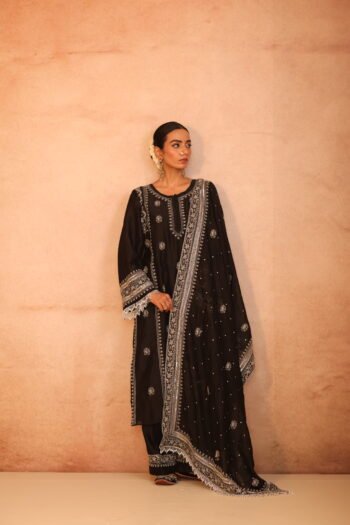 Black Noori Anarkali